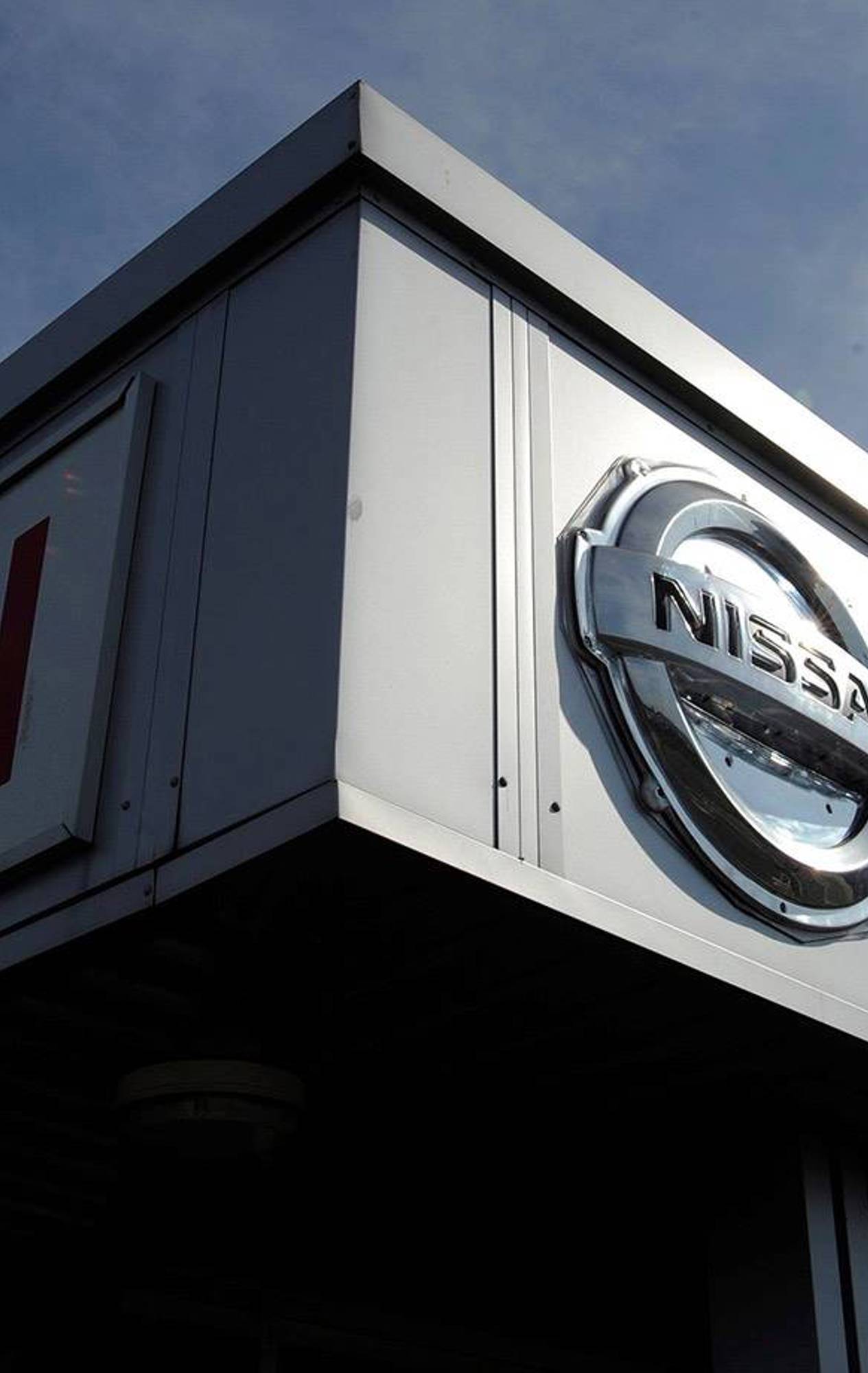 Aerial View of Nissan Car Production Plant