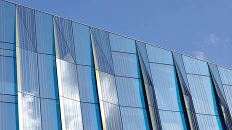 manchester metropolitan university business school glass facade