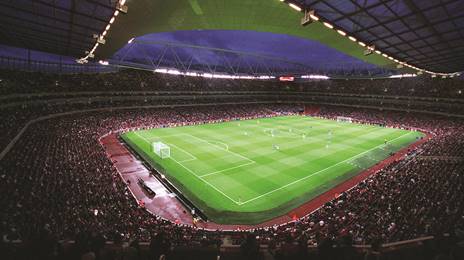 Inside Arsenal's Emirates Stadium