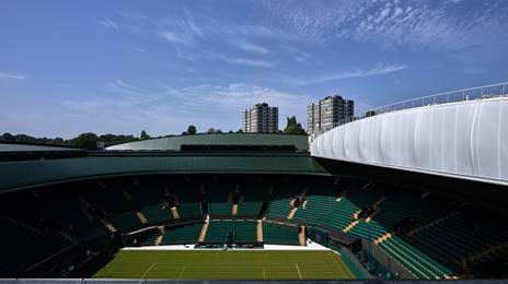 Wimbledon No. 1 Court retractable roof
