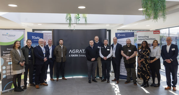 Group photos with local businesses.