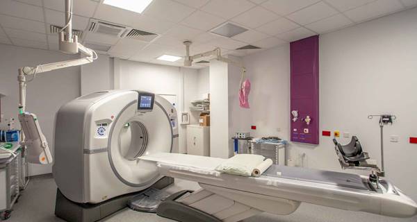 MRI suite at chase farm hospital