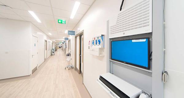 refurbished acute assessment unit at airedale hospital in Keighley