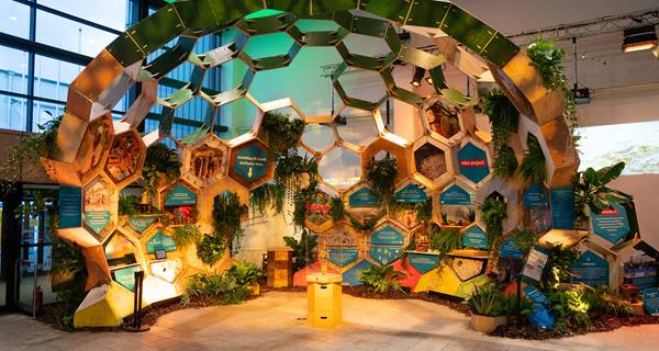 Eden Project Pavilion complete for COP26 Glasgow