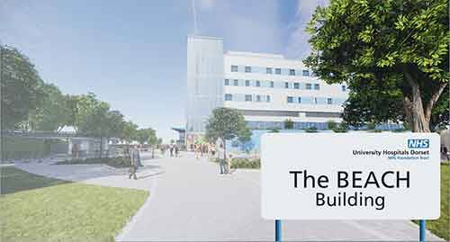 Artist impression of the BEACH Building