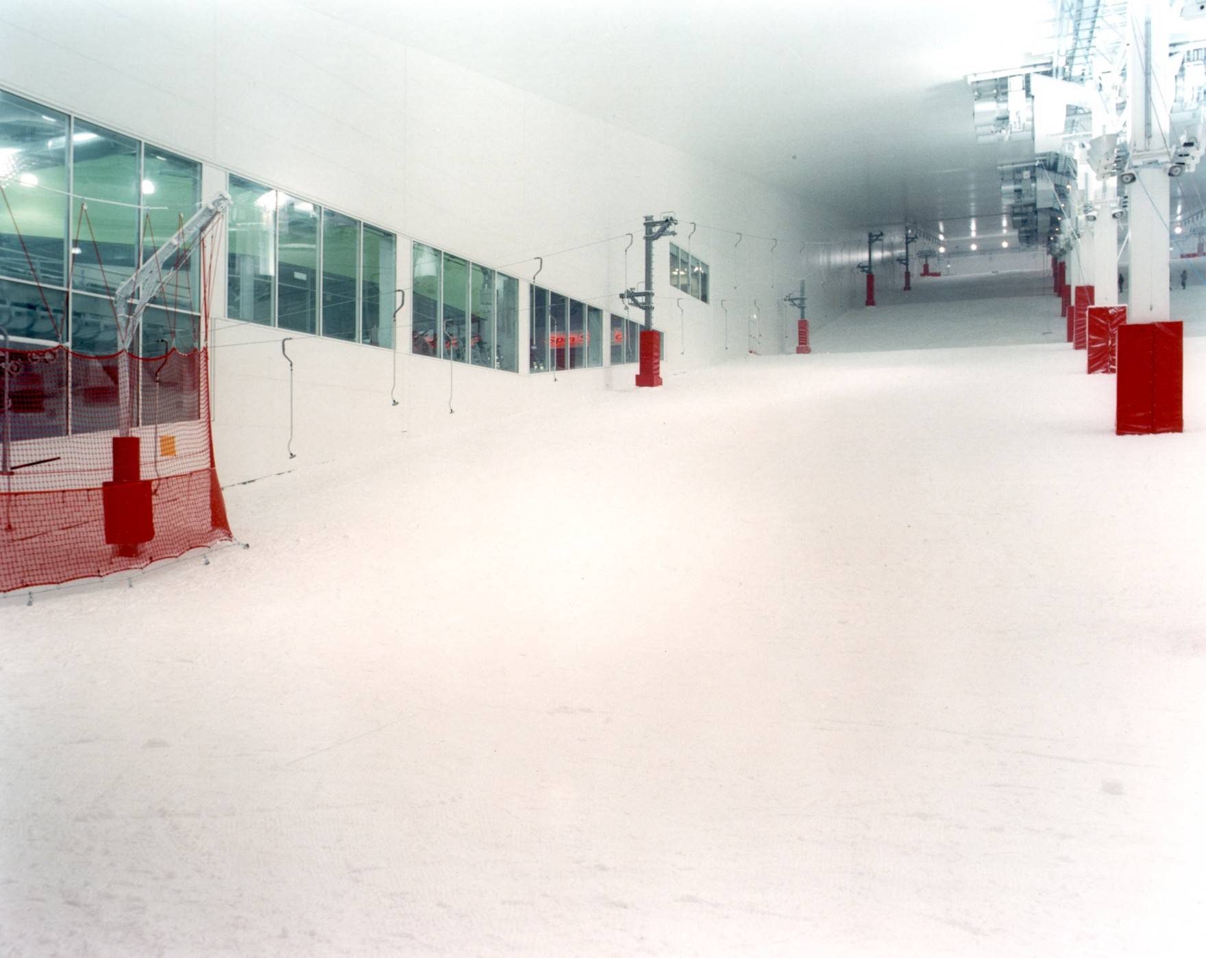 Ski slope inside Xscape Milton Keynes