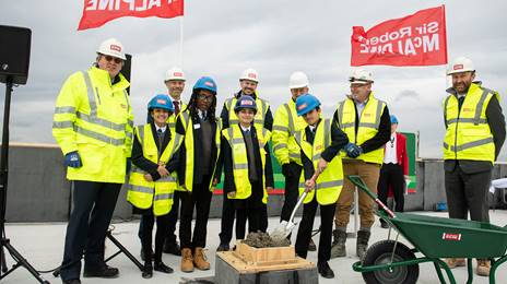 Belle Vue Topping Out Ceremony 