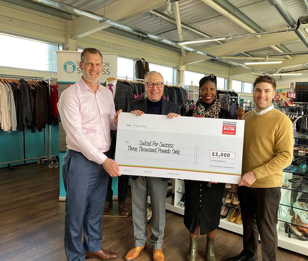 Hockley Mills community fund awardee Suited for Success