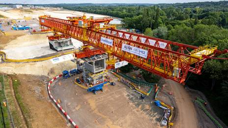 HS2 starts construction on UK’s longest railway bridge