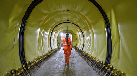 HS2 Chiltern tunnel cross passage waterproofing