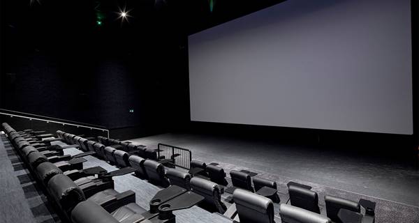 cinema seating facing screen Vue St Enoch