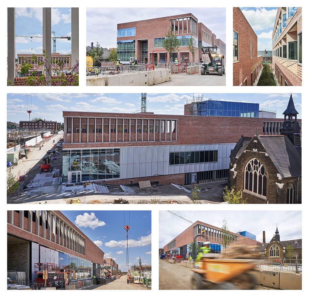 Progress photographs taken Springfield University Hospital