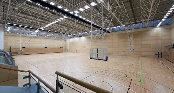 Sport Central basketball court