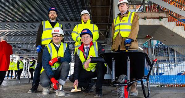  Sunderland topping out ceremony 