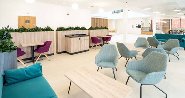 Monkwearmouth Hospital Reception Area Chairs