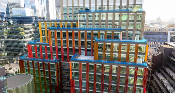 1 Broadgate From Above