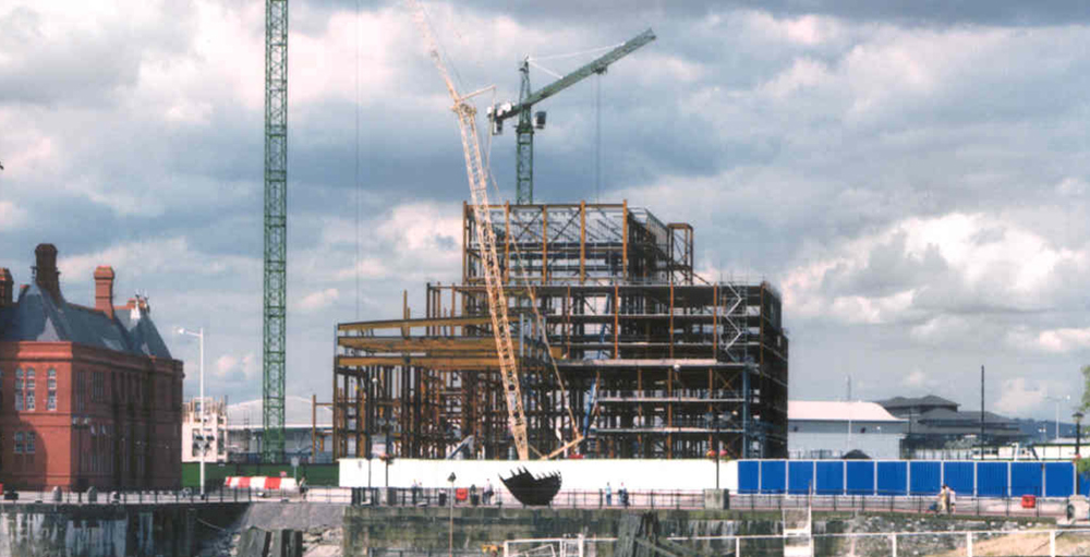 Structural framework of Wales Millennium Centre