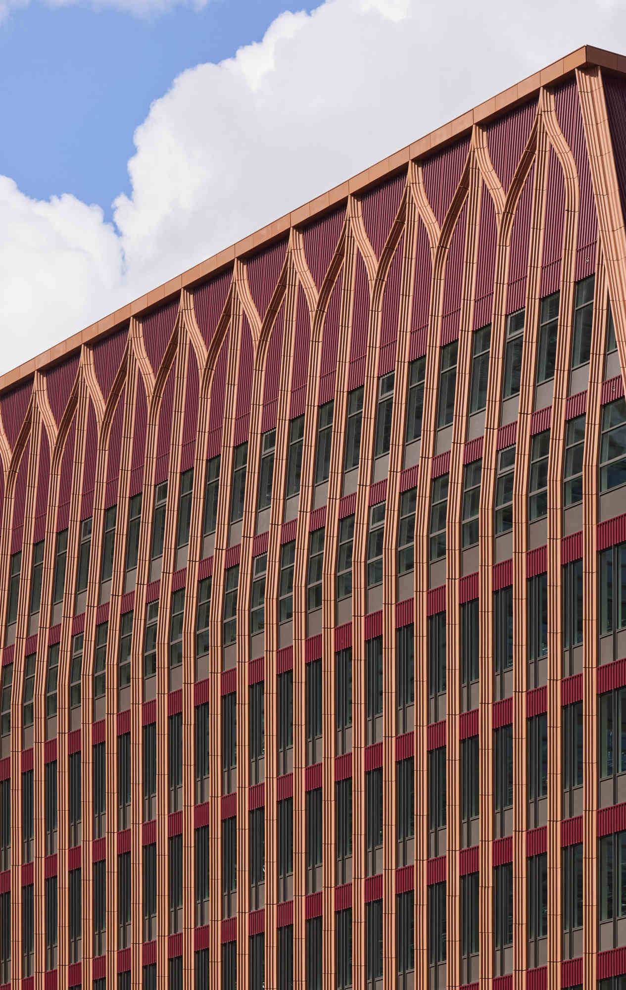 View of Three CS façade
