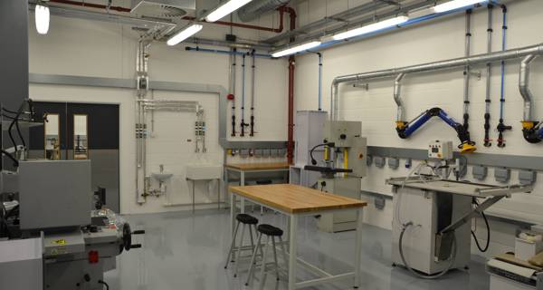 Lab Interior at the National Composites Centre