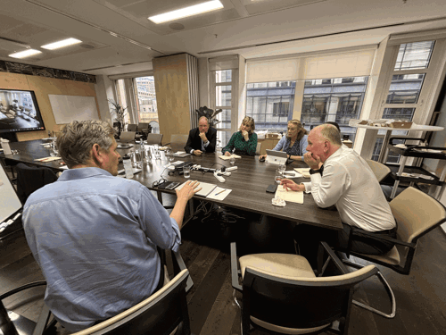 Members of the Forces Employment Charity and Sir Robert McAlpine's Charitable Giving Committee