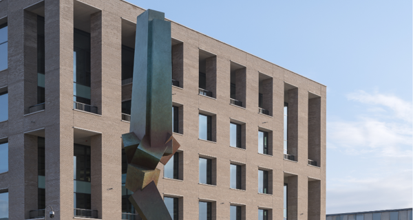 Exterior view of 1 New Park Square, Edinburgh, 