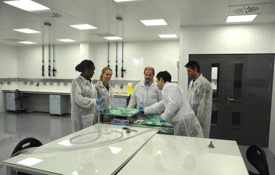 Lab Interior at the National Composites Centre