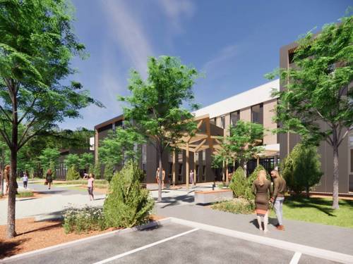 A CGI image of the National Rehabilitation Centre