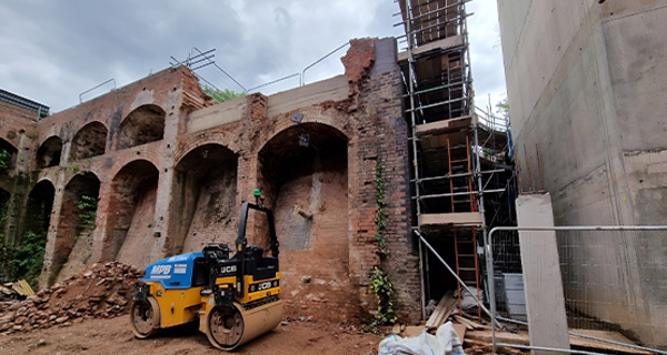 Location of Core 12 prior to construction of its Pilecap.