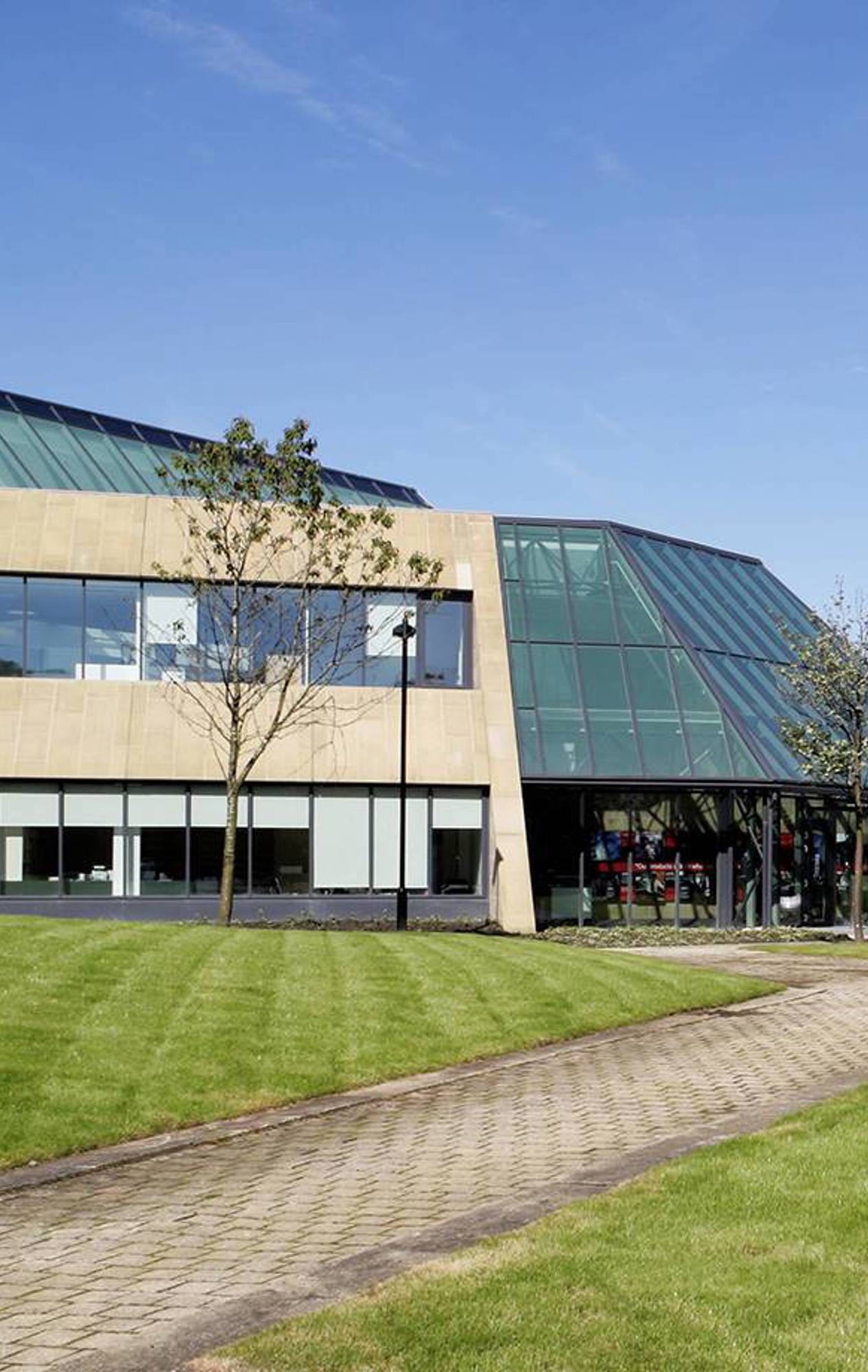 Side view of  WL Gore offices