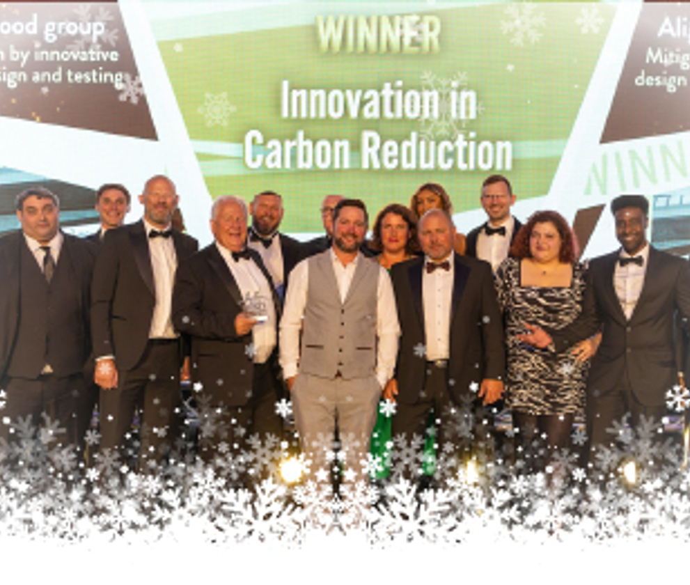 Colne Valley Viaduct team at NCE Bridges awards