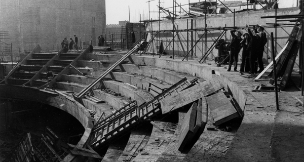 National Theatre during construction in 1971