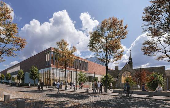 Design rendering of Springfield Hospital