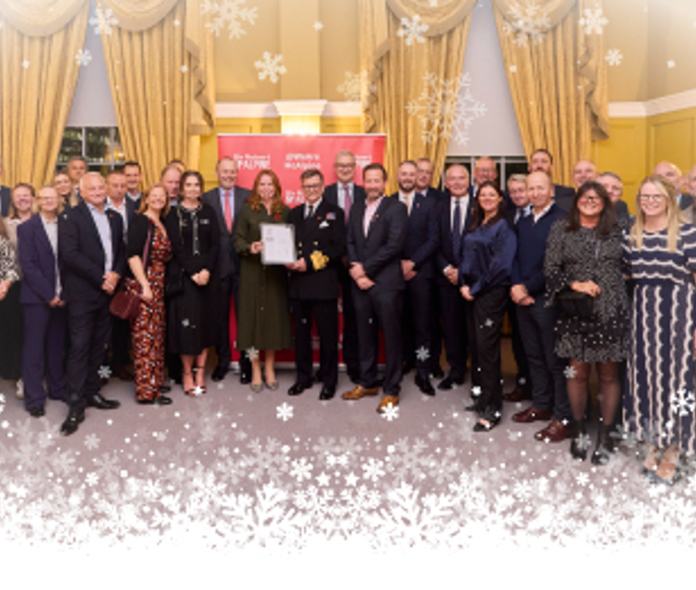 Group of people from SRM and ex-services personnel