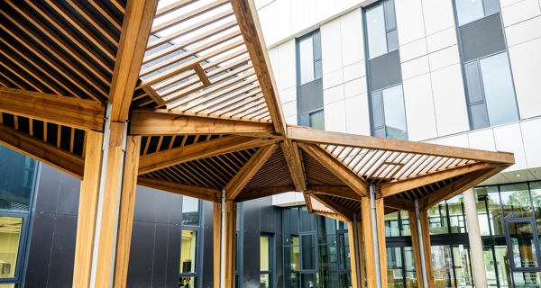 Entrance walkway to National Rehabilitation Centre